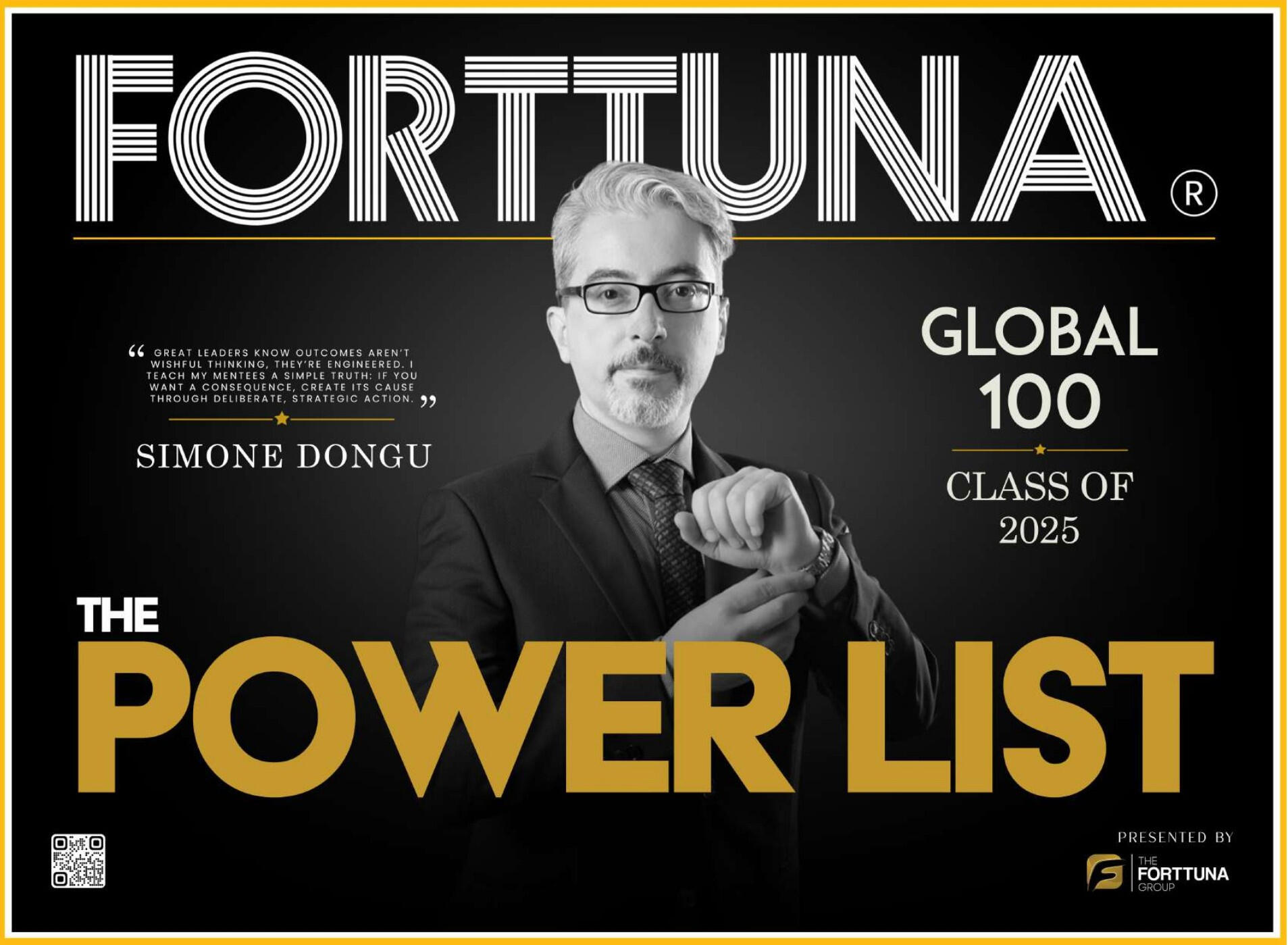 Times Square, New York, 5 July 2025 - Simone Dongu is announced as one of the the 100 most influential leaders in the world Times Square, New York, 5 July 2025 - Simone Dongu is announced as one of the the 100 most influential leaders in the world